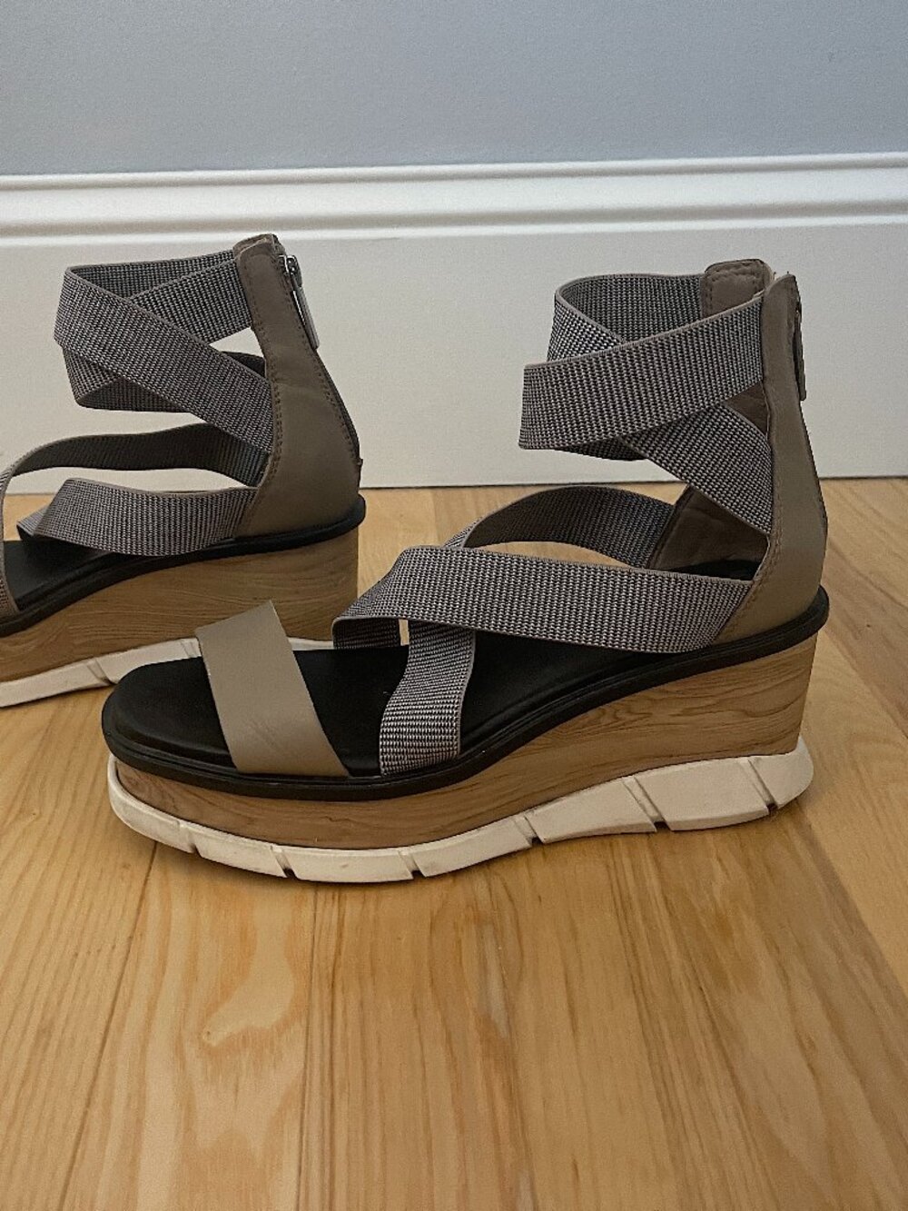 Sorel Women's Joanie III Sport Strap Wedge Sandals - 8